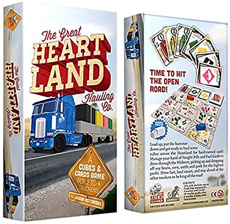 Dice Hate Me Games DHM23680 Great Heartland Hauling Board Game