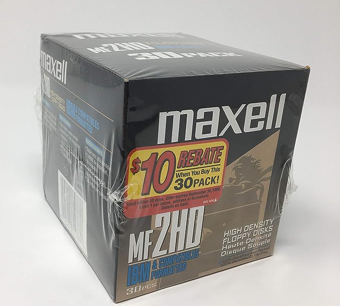 MAXELL 556531 Floppy Disks 30-pk