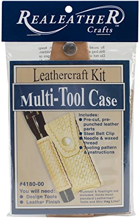 Realeather Crafts Multi, Tool Sheath Kit, Natural