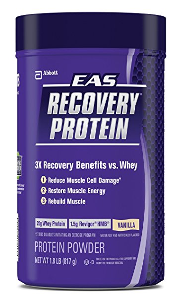 EAS Recovery Protein Powder, Vanilla, 1.8 Pound