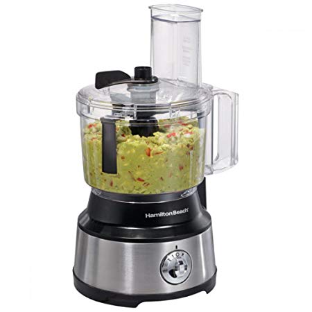 450-Watt 10-Cup Food Processor with Bowl Scraper Attachment