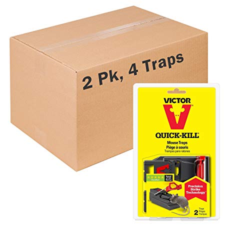 Victor Quick-Kill Mouse Trap - 2 Pack