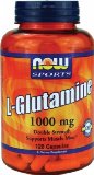 NOW Foods L-Glutamine 1000 mg Caps 120 ct