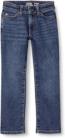 Amazon Essentials Boys' Regular Straight-Fit Jeans