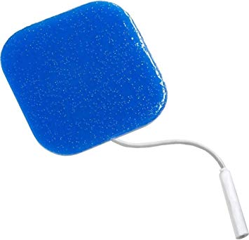 696Ss Series Stimulating Electrodes - 2" X 2" Square, Blue Gel