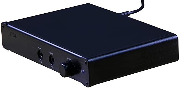 SMSL Audio VA1 DT Headphone Amplifier, Black