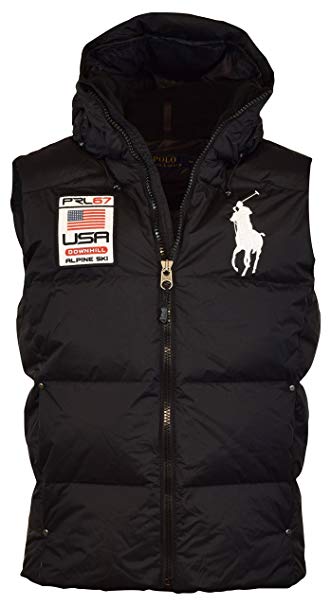 Polo Ralph Lauren Men's Big Pony Alpine Ski Down Puffer Vest