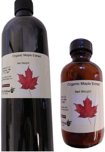 OliveNation Organic Maple Flavor - 8 oz - Add Gluten Free Maple Essence to Great Flavor in Recipes