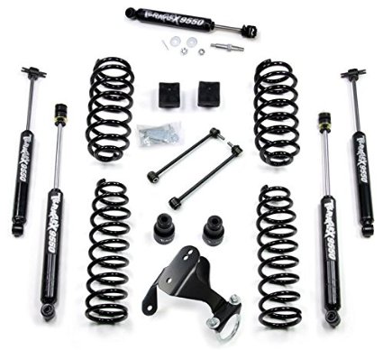 Teraflex Jeep Wrangler JK 4 Dr Unlimited 2.5" Suspension Lift With FREE Steering Stabilizer - Includes Teraflex Lift # 1251000 & Stabilizer # 1513001