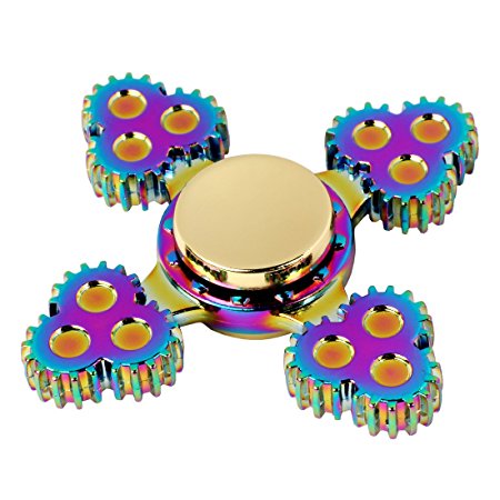 Hand Spinner, Greatever Ultra Fast Bearings EDC Fidget Toy Stress Reducer Time Killer Fingertip Gyro Hand Spinner Focus Toy Finger Toy for ADD, ADHD, Anxiety, Boredom, Autism Adult (K20 Mechanical)