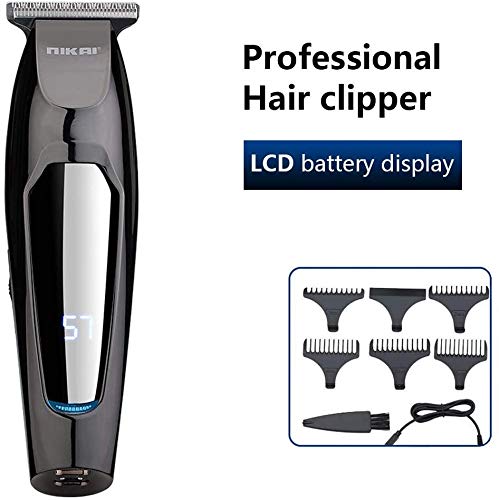 Hair Clippers Cordless Professional Hair Clippers Kit for Men, Rechargeable Cordless Clippers Haircut Beard Shaver Trimmer Kit Waterproof Electric Haircut Tool for Kids and Adult