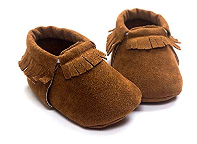 Meckior Infant Baby Girls Boys Tassels Slip On Fringe Shoes Soft Sole Toddler First Walkers Sneakers Moccasins Casual Lazy Loafers