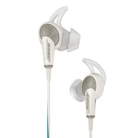 Bose QuietComfort 20 Acoustic Noise Cancelling Headphones, Samsung and Android Devices, White