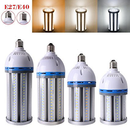 eSaveBulbs LED Corn Light Bulb 35W Led Bulbs E27 3000K Warm White Led Street Lighting Lamps AC 85V-265V