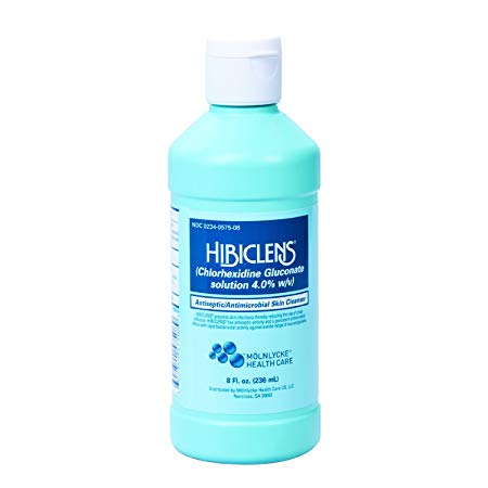 Hibiclens Antiseptic/Antimicrobial Skin Cleanser 8 Oz by Molnlycke Healthcare
