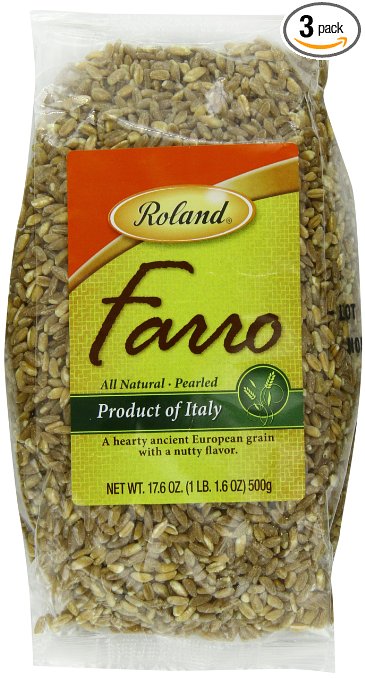Roland Italian Farro, Pearled, 17.6 Ounce (Pack of 3)