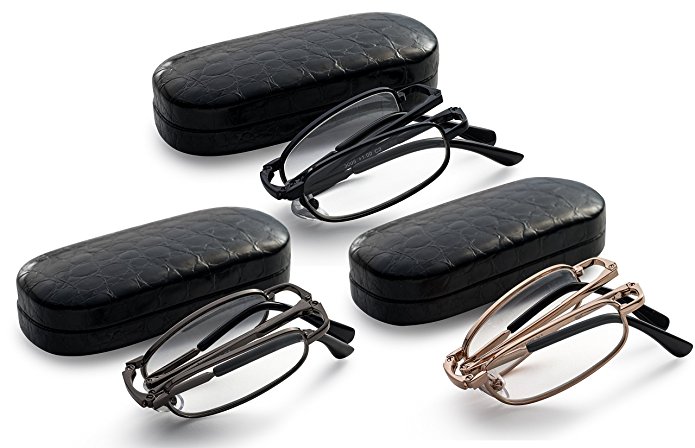 Folding Reading Glasses - Extra Clear Vision
