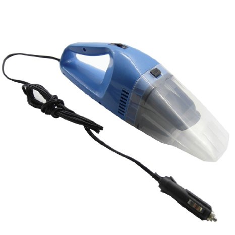TrendBox -Blue 12V Car Use Plug Hand Held Vacuum Cleaner Dust Catcher Hoover Home Cleaning Tools Remover
