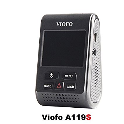 VIOFO A119S Full HD 1080p 60fps Car Dash Camera with Sony Exmor IMX291 Sensor