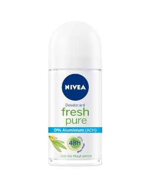 Genuine Authentic German Nivea Deodorant Fresh Pure Aluminum Free 1.69 fl.oz / 50ml - Imported from Germany