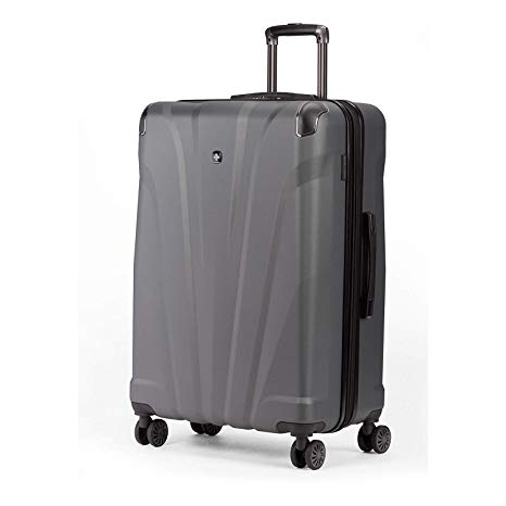 SWISSGEAR 7330 Hardside Spinner Luggage (26", Dark Gray)