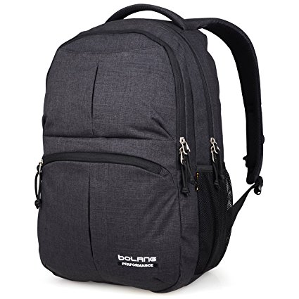 BOLANG Water Resistant Nylon School Bag College Laptop Backpack 8459