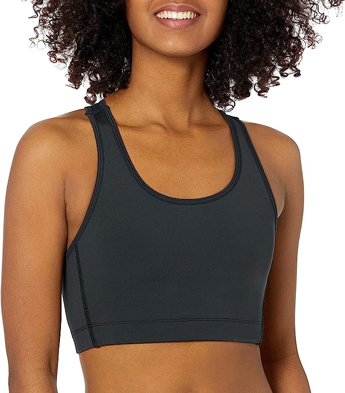 Amazon Essentials Womens Medium Support Racerback Every Day Fitness Sports Bra