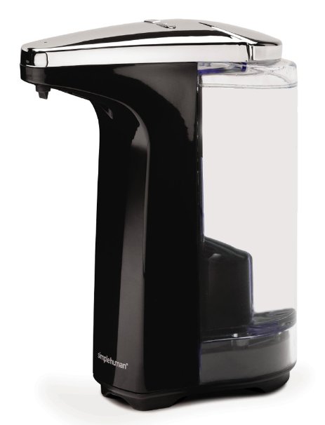 simplehuman 8 oz Sensor Pump with Soap Sample Black