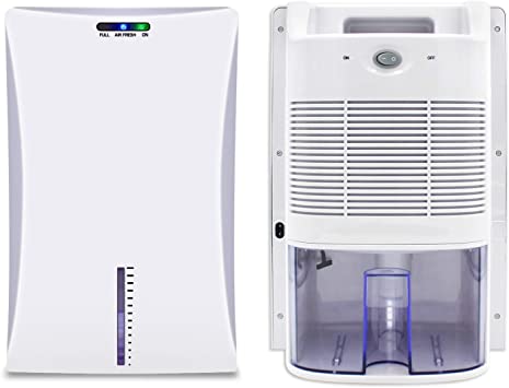 LVYUAN Upgraded Dehumidifier for Home, Dehumidifiers for High Humidity in Basements Bedroom Closet Bathroom Kitchen Small Quiet Portable Electric Small Dehumidifiers with 2000ml (68oz) Water Tank