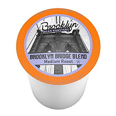 Brooklyn Beans Brooklyn Bridge Blend Single-Cup coffee for Keurig K-Cup Brewers, 40 Count
