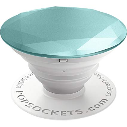 PopSockets: Collapsible Grip & Stand for Phones and Tablets - Glacier Metallic Diamond