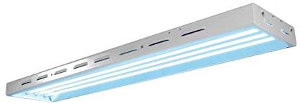 Sun Blaze T5 Fluorescent - 4 ft. Fixture | 4 Lamp | 240V - Indoor Grow Light Fixture for Hydroponic and Greenhouse Use