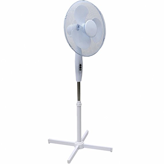 Oypla Electrical 16" Oscillating Pedestal Electric Cooling Fan