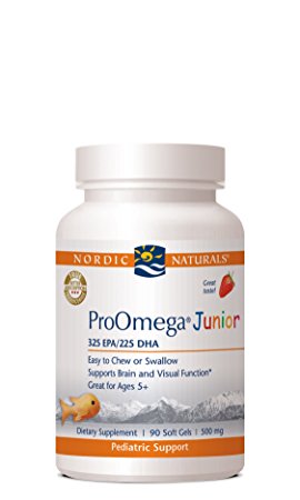 Nordic Naturals Proomega Junior Strawberry 500Mg 90 Gel