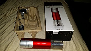 Metrokane Electric Rabbit Rechargeable Corkscrew with Built-in Foil Cutter (Red)