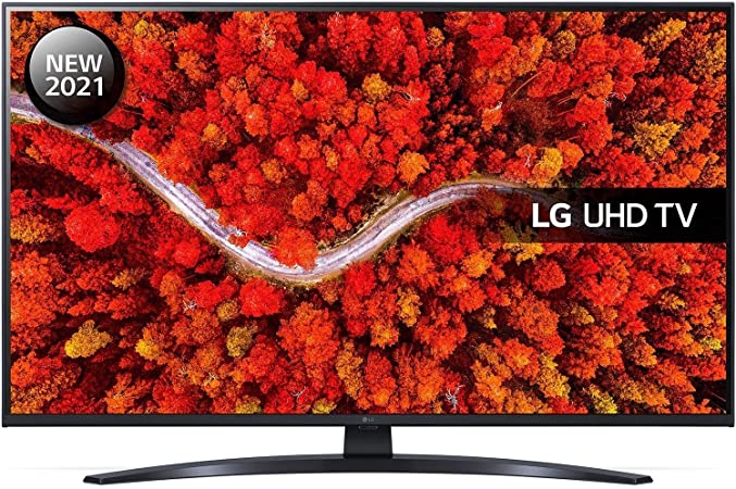 LG 43UP81006LR 43 inch 4K UHD HDR Smart LED TV (2021 Model)