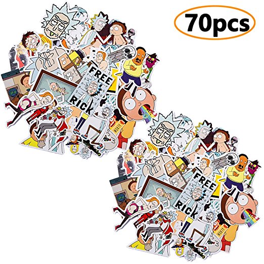 70 Pcs Car Stickers Bomb Decal Graffiti For Car Bicycle Motorcycle Skateboard Laptop Notebook Luggage Suitcase