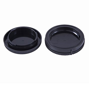 Movo Photo Lens Mount Cap and Body Cap for Sony NEX E Mirrorless Camera