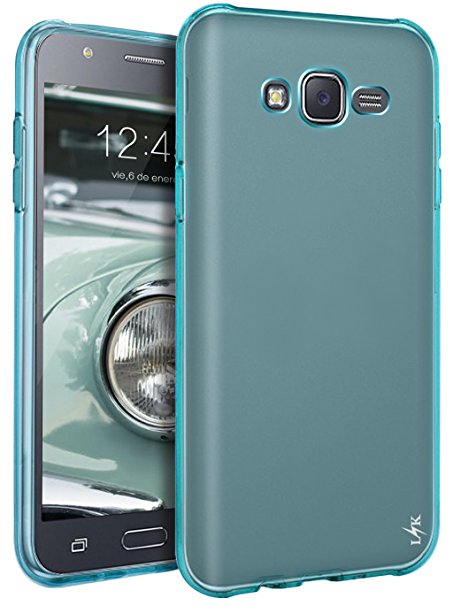 J7 Case, LK Ultra [Slim Thin] Scratch Resistant TPU Rubber Soft Skin Silicone Protective Case Cover for Samsung Galaxy J7 Mint