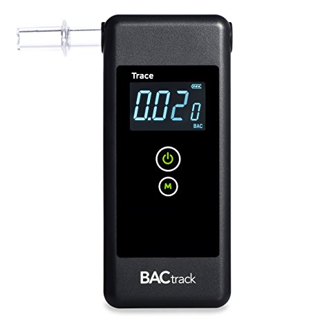 BACtrack Trace Professional Breathalyzer Portable Breath Alcohol Tester Black