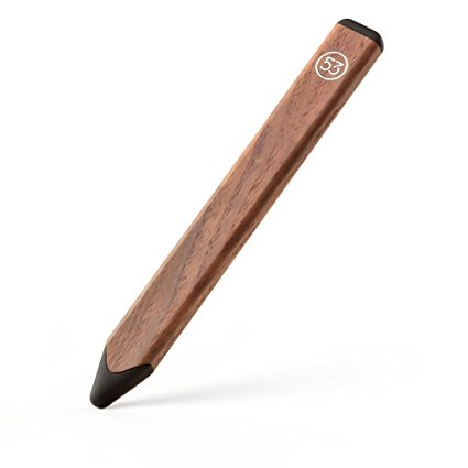FiftyThree 53PW06 Pencil Digital Stylus for iPad, iPad Pro, and iPhone - Walnut with Magnetic Snap (Certified Refurbished)