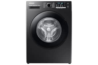 Samsung 8 kg, Hygiene Steam with Inbuilt Heater, Digital Inverter, Fully-Automatic Front Load Washing Machine (WW80TA046AB1TL, Black)