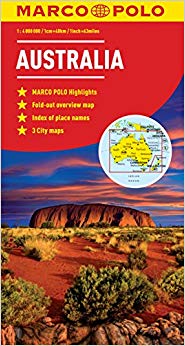 Australia Marco Polo Map