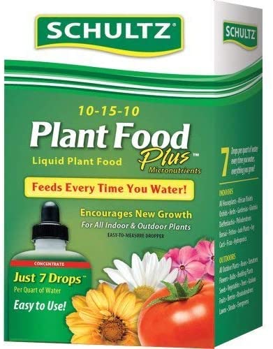 Schultz All Purpose 10-15-10 Plant Food Plus, 8-Ounce