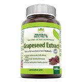 Herbal Secrets Grapeseed Extract - 100 mg Grape Seed Capsules Rich in Resveratrol - Easier to Take Than Grape Seeds Oil - Supports Immune Health and Healthy Ageing- 120 Pills