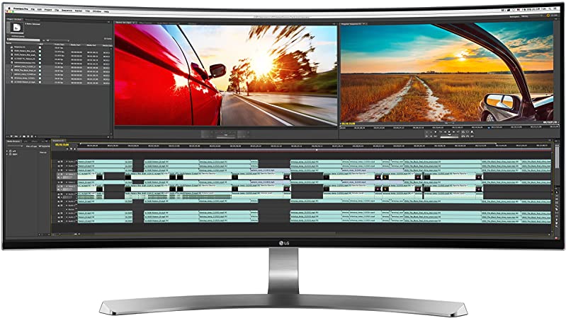 LG 34UC98-W 34-Inch 21:9 Curved UltraWide QHD IPS Monitor with Thunderbolt