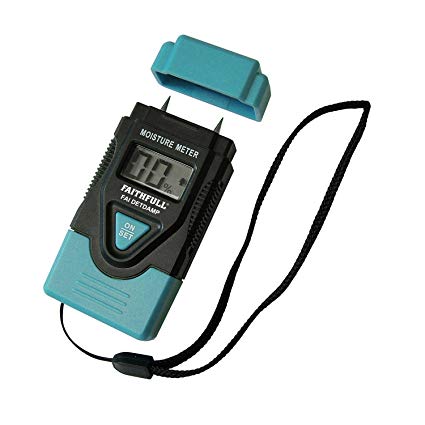 Faithfull DETDAMP Damp and Moisture Meter with LCD Display