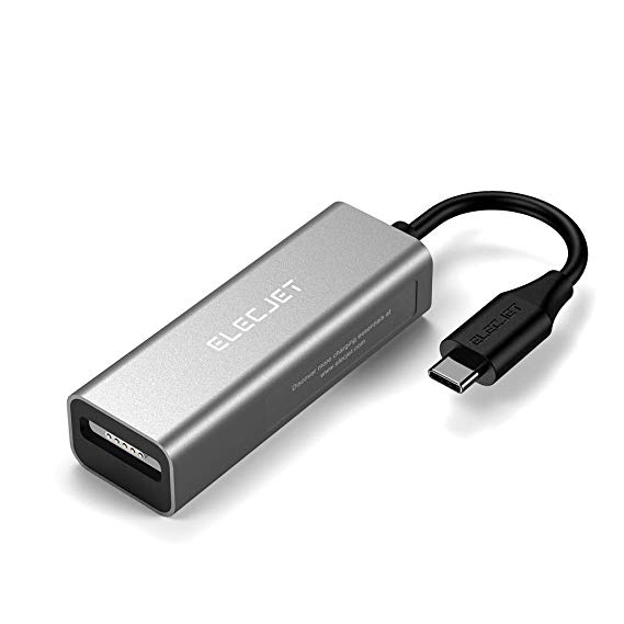 ELECJET Anywatt2.0, USB C Magsafe Adapter, Type C to Magsafe 1&2 Converter Adapter Charge with Advanced Safety Protection&Cool Tech, for New MacBook Pro/Air and Any USB C Devices (Silver)