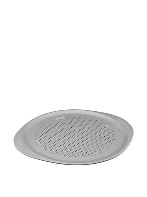 Farberware Insulated Nonstick Bakeware 15-1/2-Inch Round Pizza Pan, Light Gray