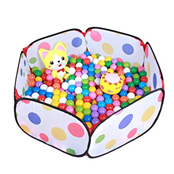 Zuwit Pop up Ball Pit Pool 3 Kids (Balls NOT Included)